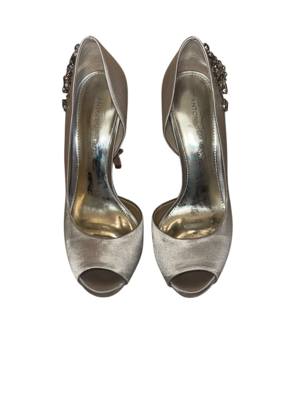 ANTONIO MELANI Women's Chic Silver Heels
